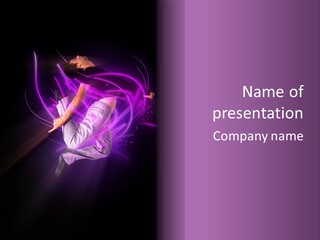 Ballet Dancer PowerPoint Template