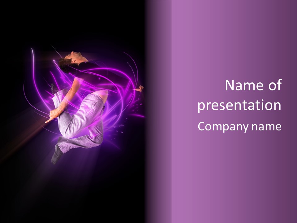 Ballet Dancer PowerPoint Template