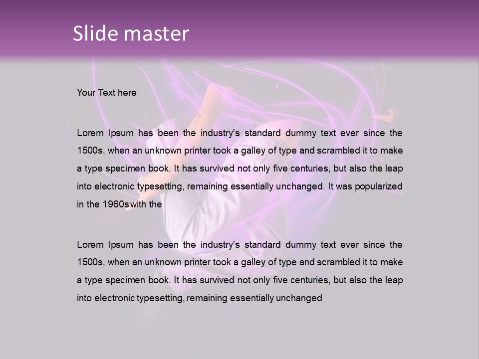 Ballet Dancer PowerPoint Template