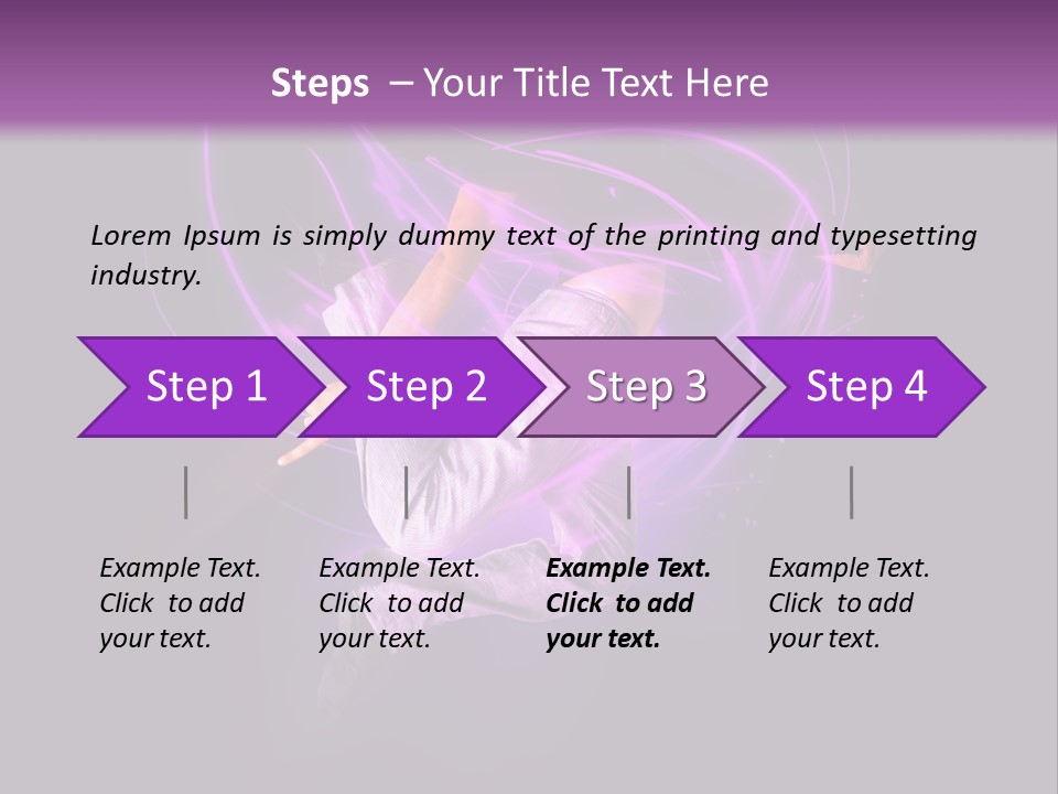Ballet Dancer PowerPoint Template