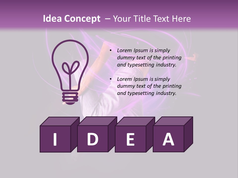 Ballet Dancer PowerPoint Template