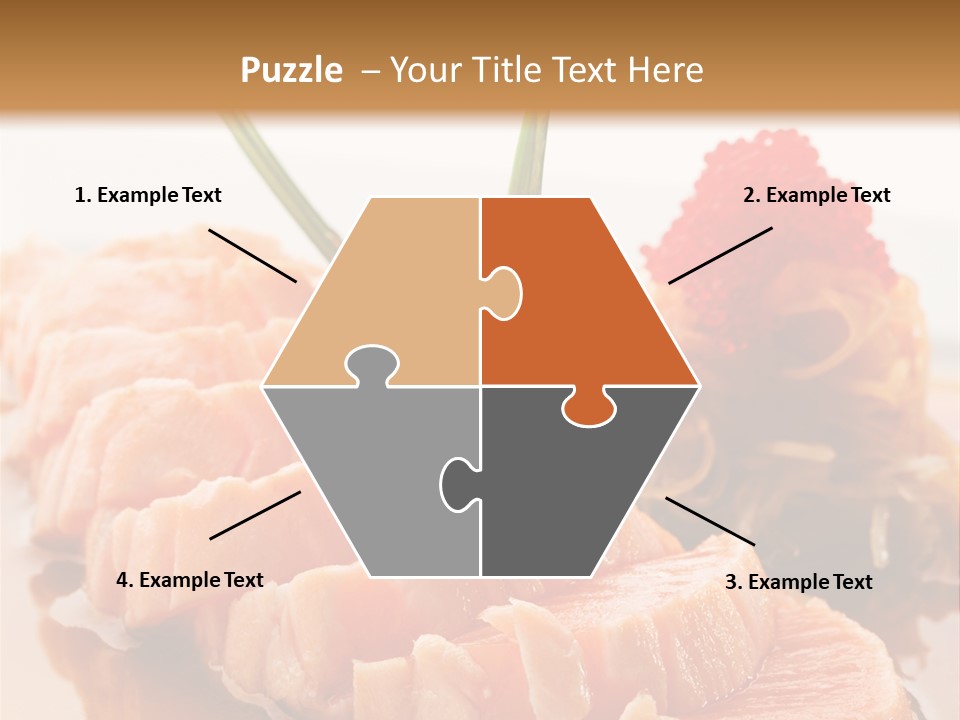 Japanese Salmon PowerPoint Template