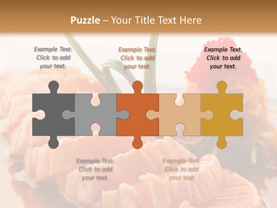 Japanese Salmon PowerPoint Template