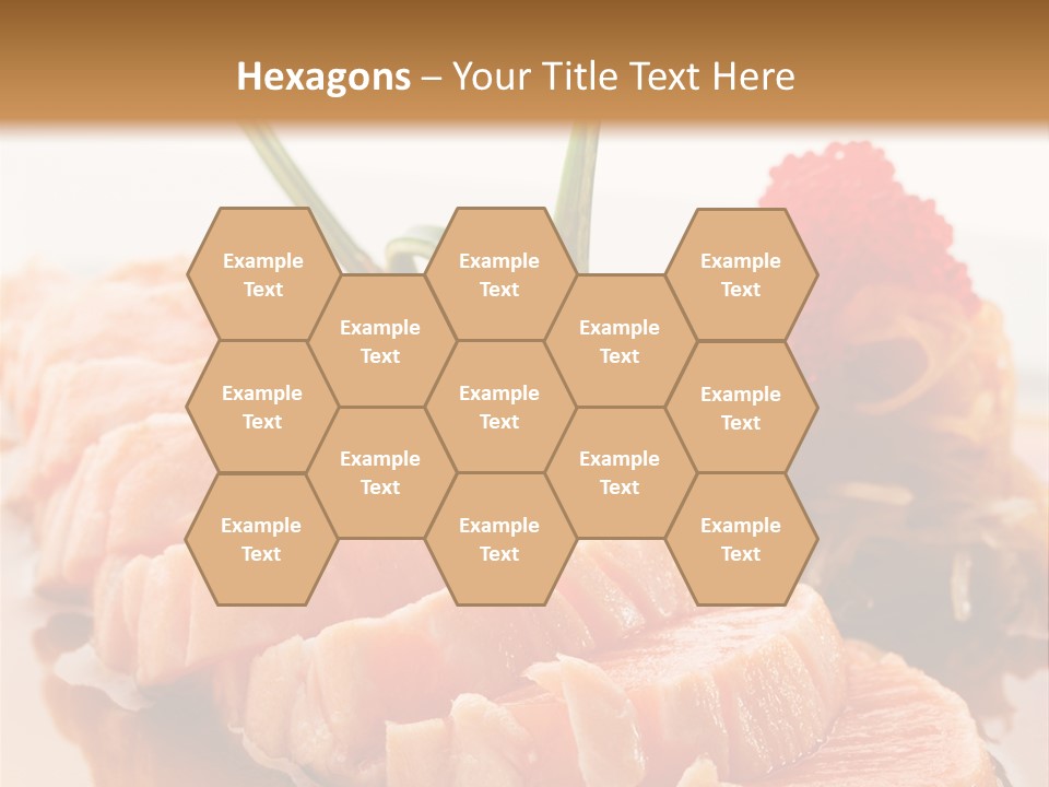 Japanese Salmon PowerPoint Template