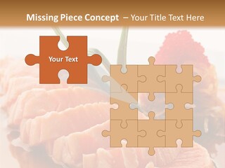 Japanese Salmon PowerPoint Template