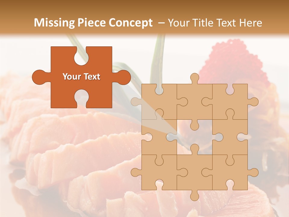 Japanese Salmon PowerPoint Template