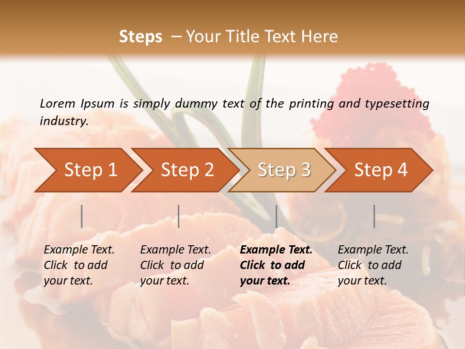 Japanese Salmon PowerPoint Template