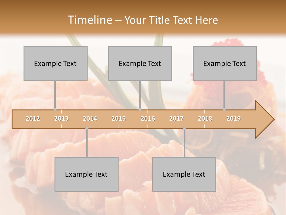 Japanese Salmon PowerPoint Template