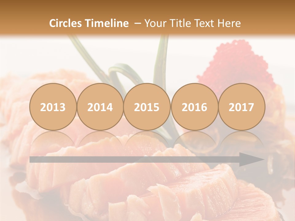 Japanese Salmon PowerPoint Template