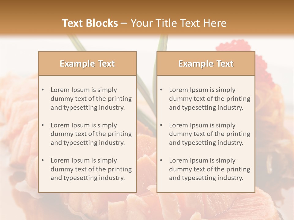 Japanese Salmon PowerPoint Template