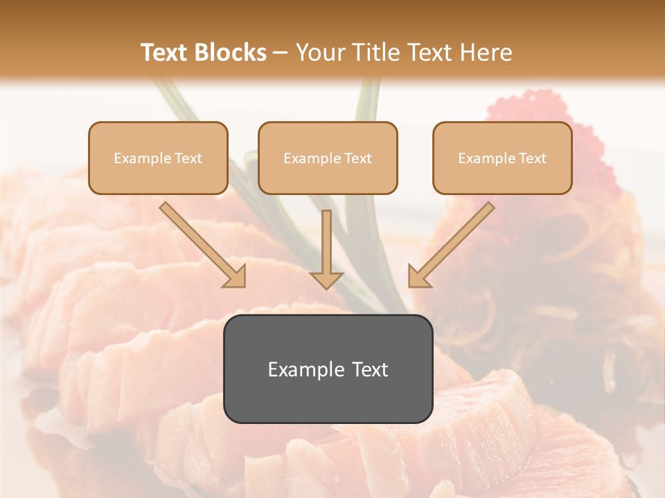 Japanese Salmon PowerPoint Template
