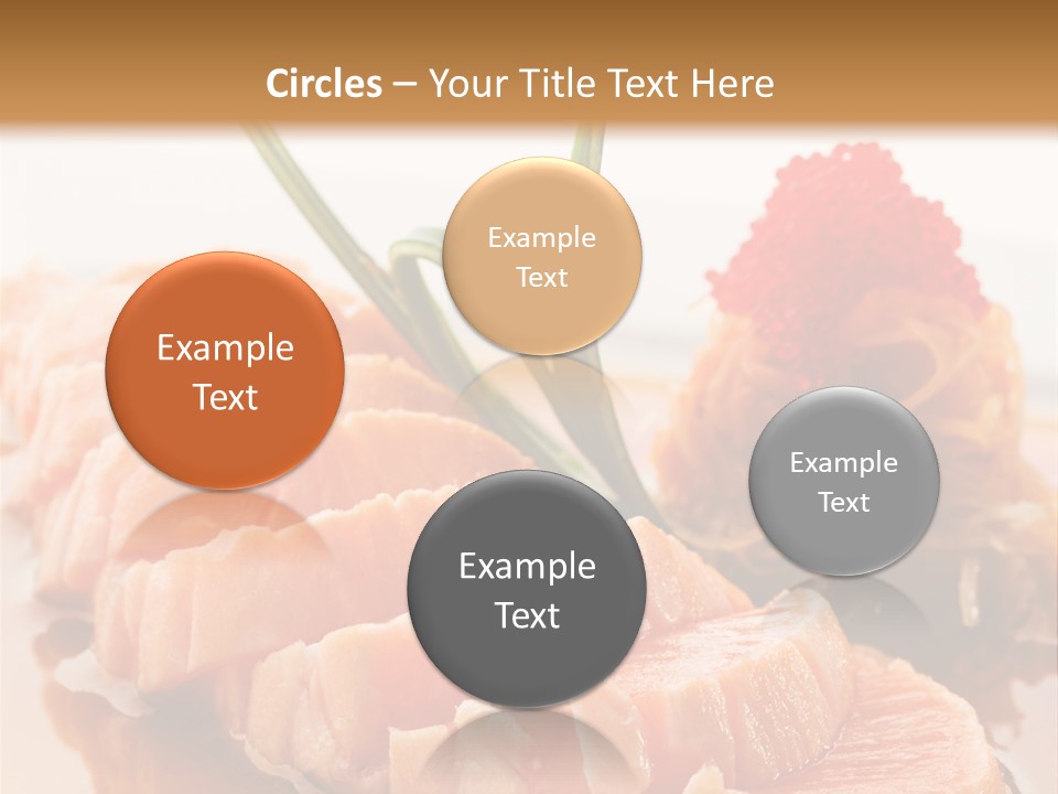Japanese Salmon PowerPoint Template