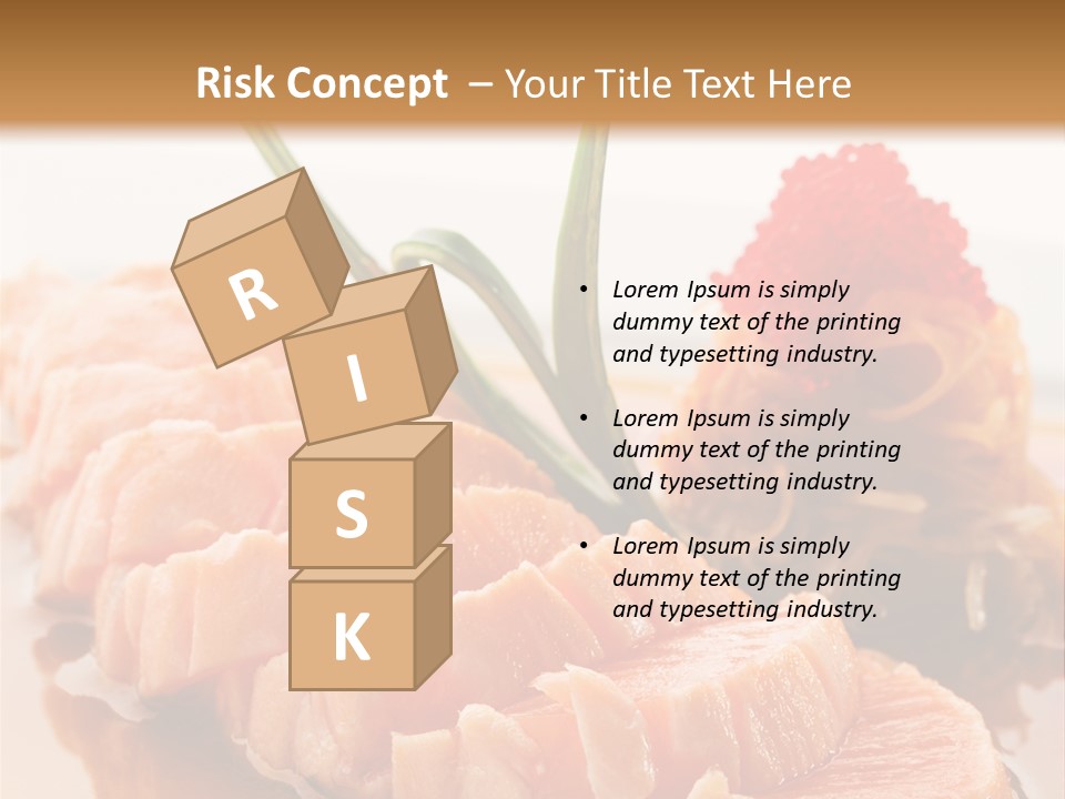 Japanese Salmon PowerPoint Template