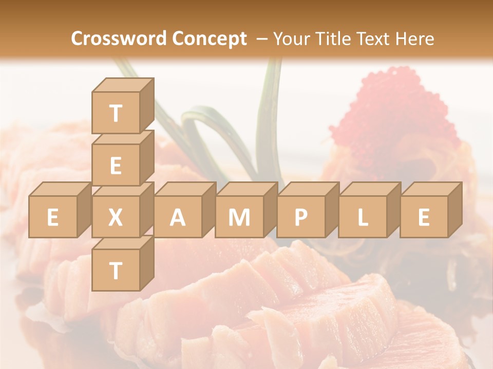 Japanese Salmon PowerPoint Template