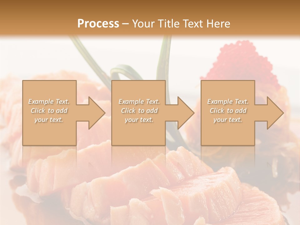 Japanese Salmon PowerPoint Template