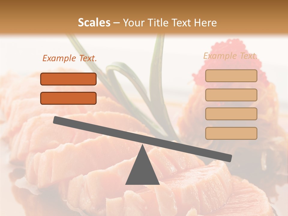 Japanese Salmon PowerPoint Template