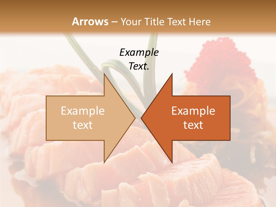 Japanese Salmon PowerPoint Template