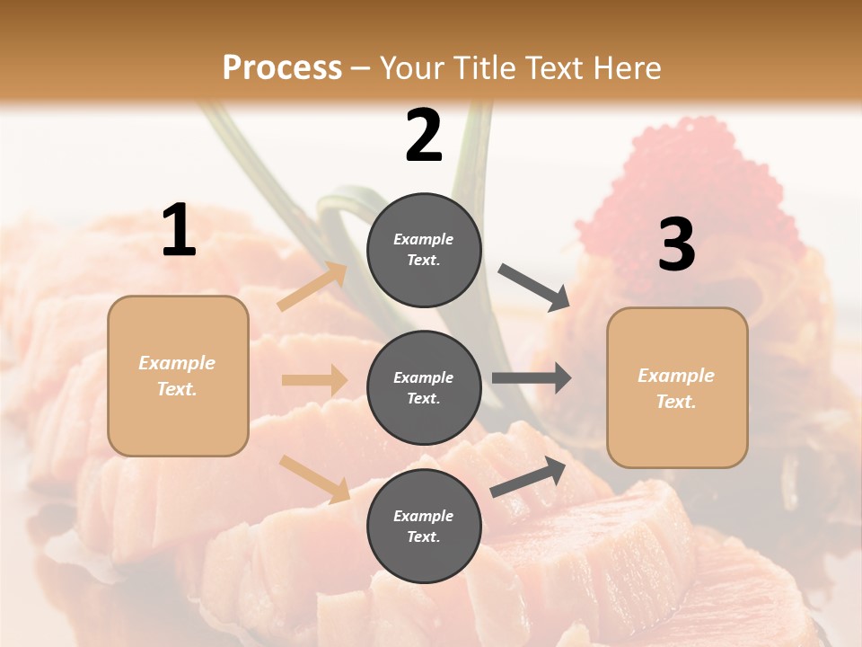 Japanese Salmon PowerPoint Template
