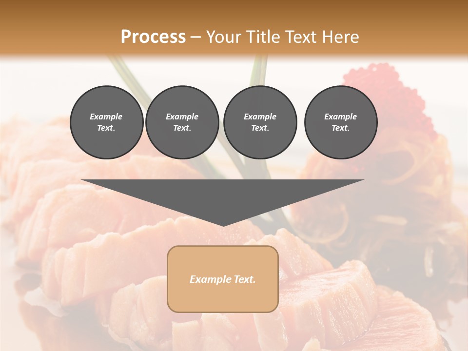Japanese Salmon PowerPoint Template