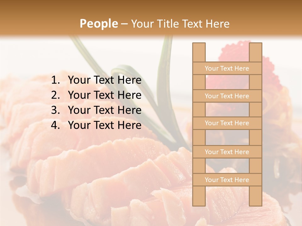 Japanese Salmon PowerPoint Template