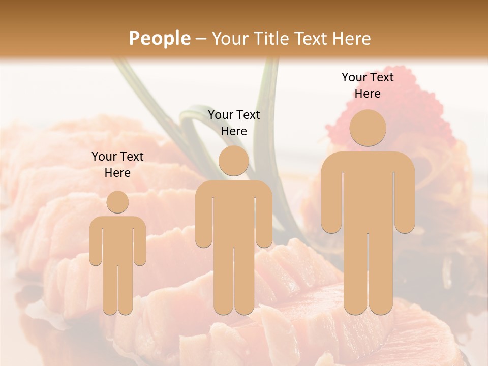 Japanese Salmon PowerPoint Template