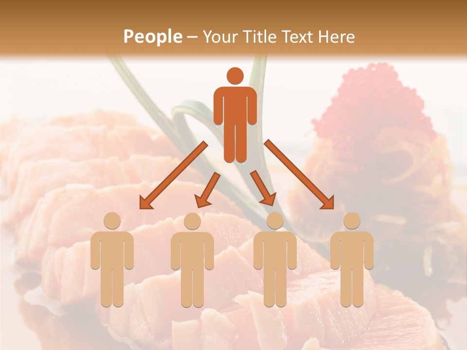 Japanese Salmon PowerPoint Template