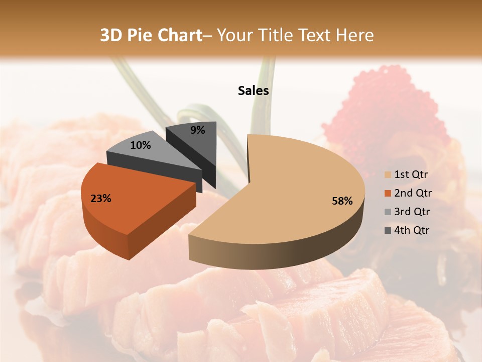 Japanese Salmon PowerPoint Template