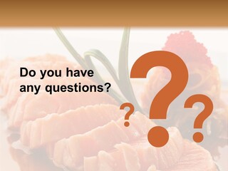 Japanese Salmon PowerPoint Template