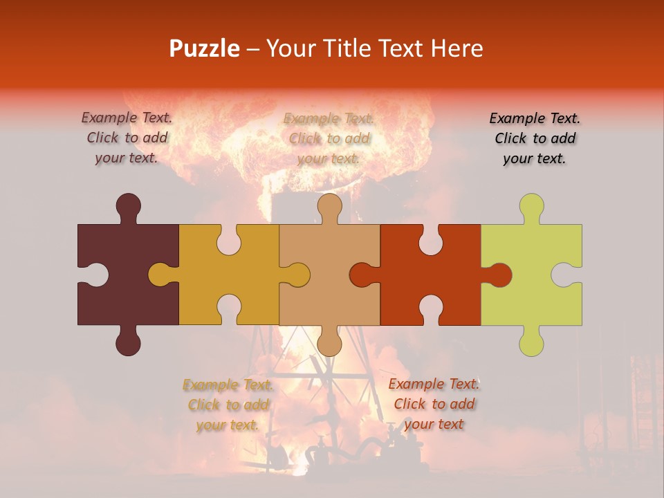 Atom Tongue Bang PowerPoint Template