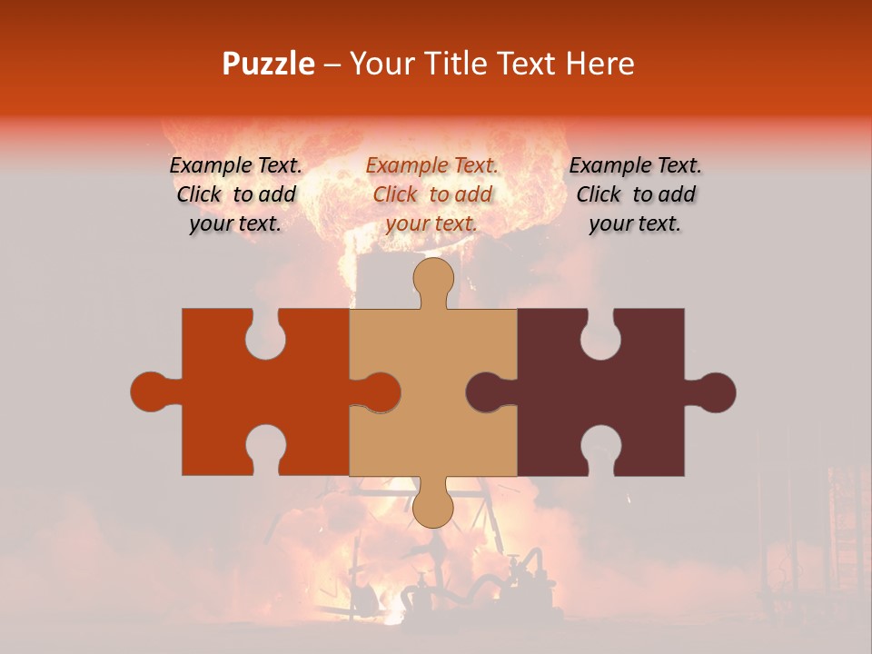 Atom Tongue Bang PowerPoint Template