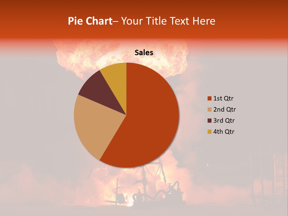Atom Tongue Bang PowerPoint Template
