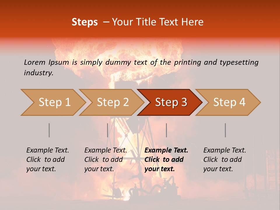 Atom Tongue Bang PowerPoint Template