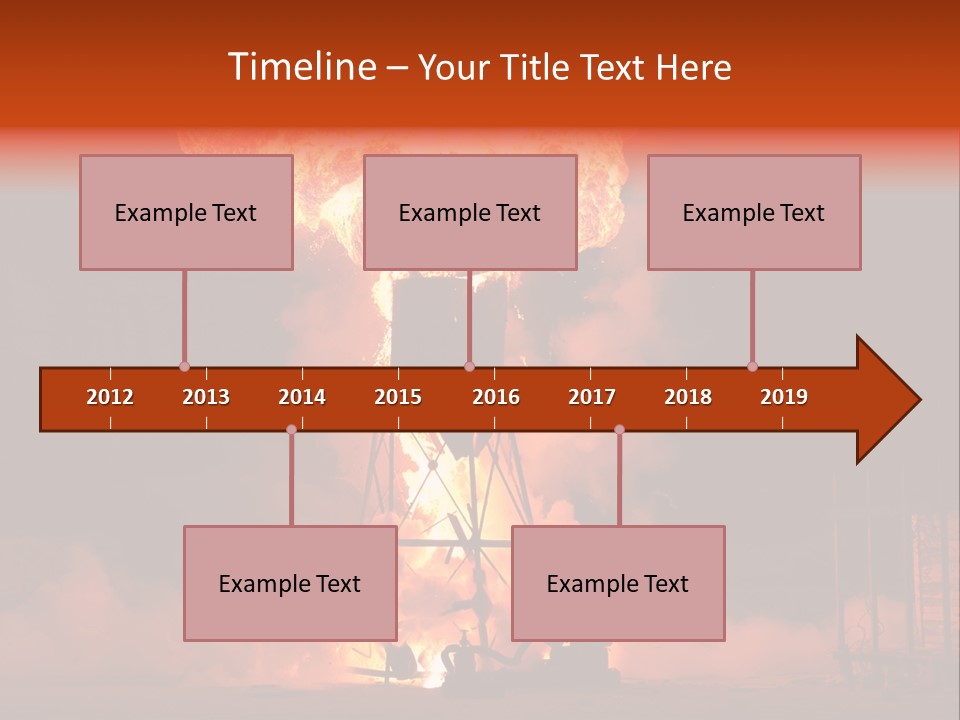 Atom Tongue Bang PowerPoint Template
