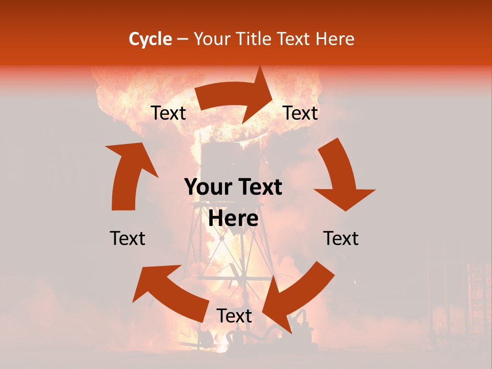Atom Tongue Bang PowerPoint Template