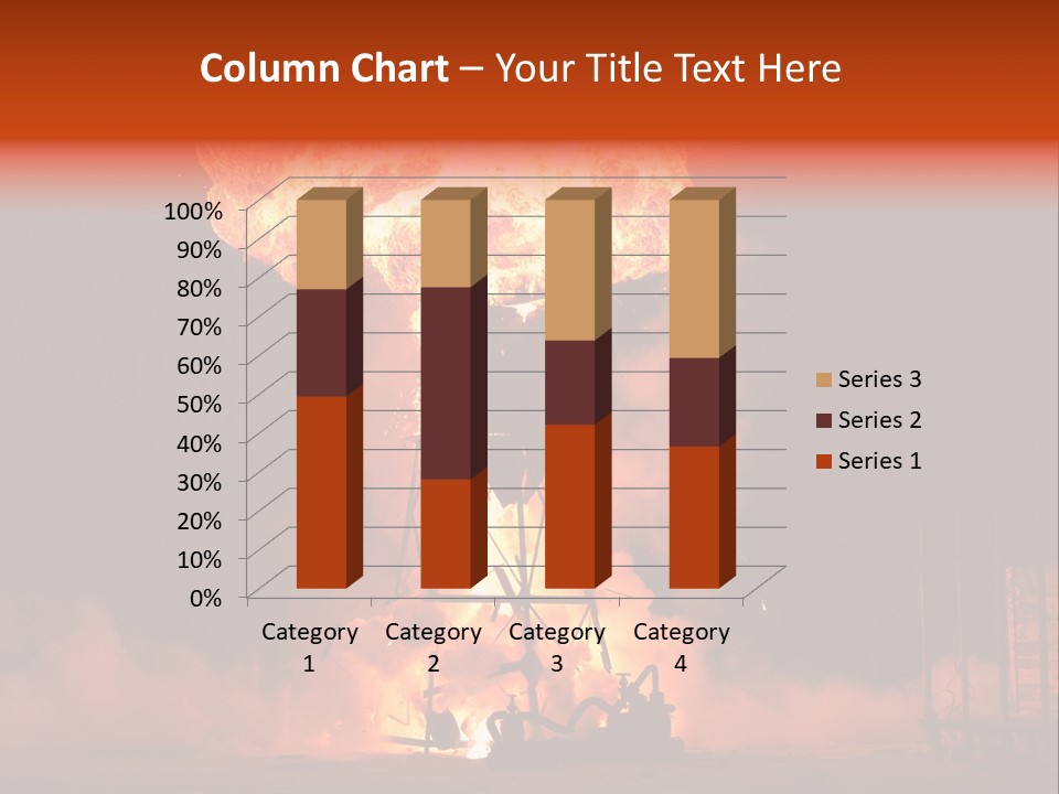 Atom Tongue Bang PowerPoint Template