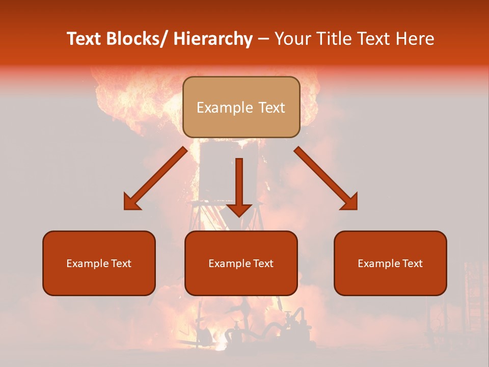Atom Tongue Bang PowerPoint Template