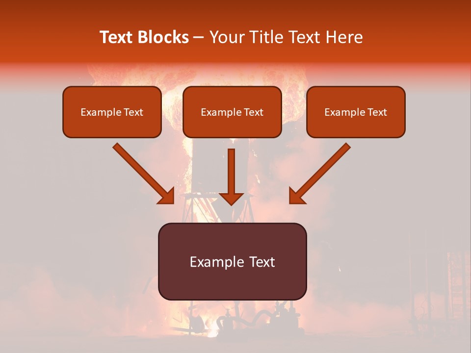 Atom Tongue Bang PowerPoint Template
