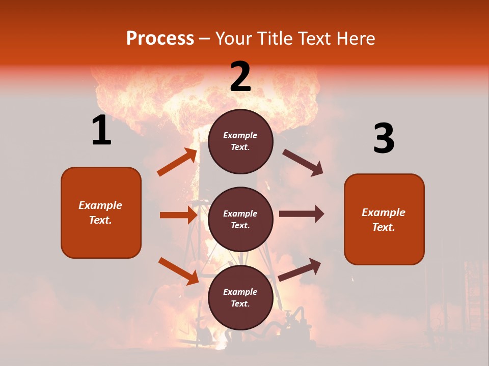 Atom Tongue Bang PowerPoint Template