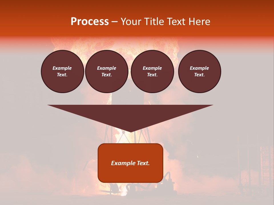 Atom Tongue Bang PowerPoint Template