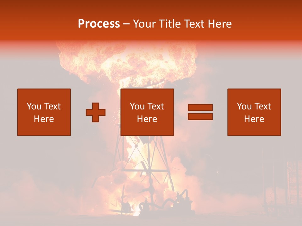 Atom Tongue Bang PowerPoint Template