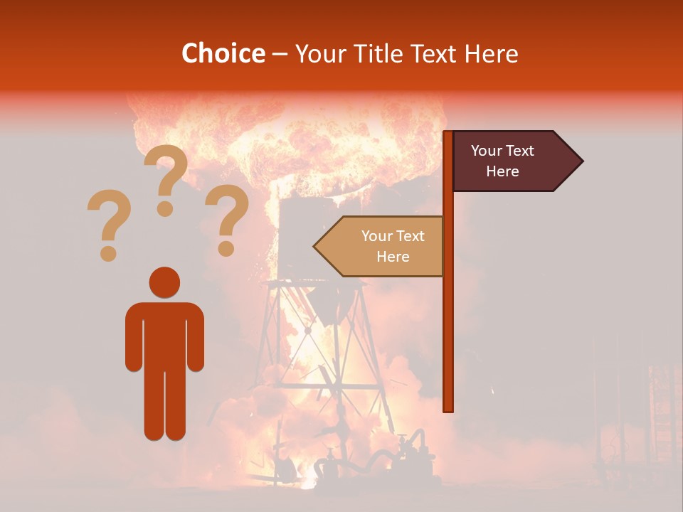 Atom Tongue Bang PowerPoint Template