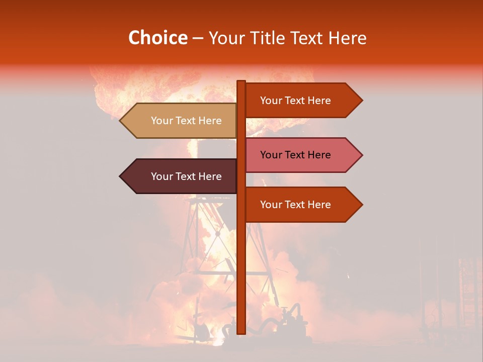 Atom Tongue Bang PowerPoint Template