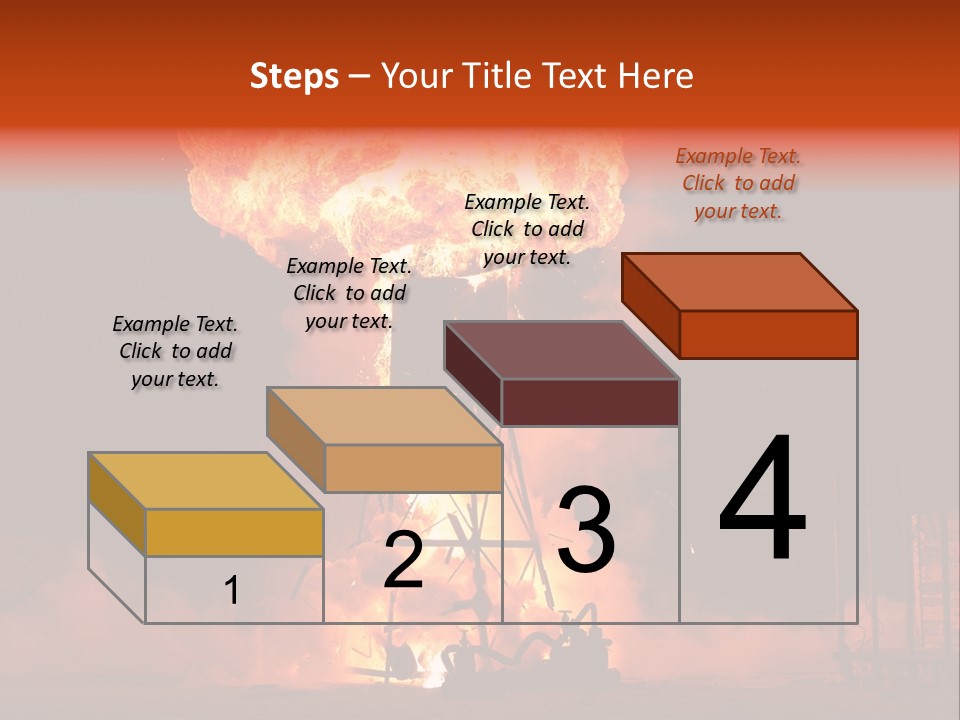 Atom Tongue Bang PowerPoint Template