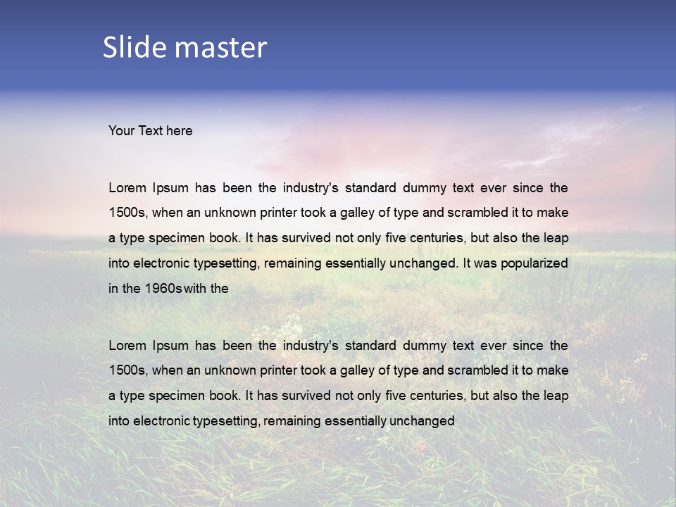 Beautiful Nature PowerPoint Template