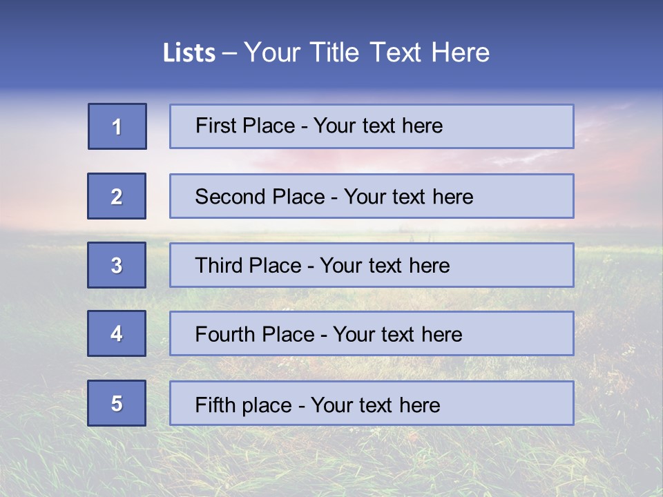 Beautiful Nature PowerPoint Template