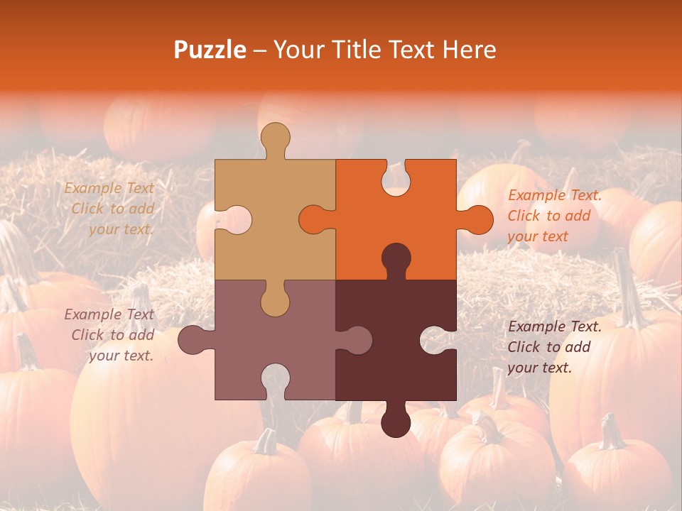 Autumn Pumpkin PowerPoint Template