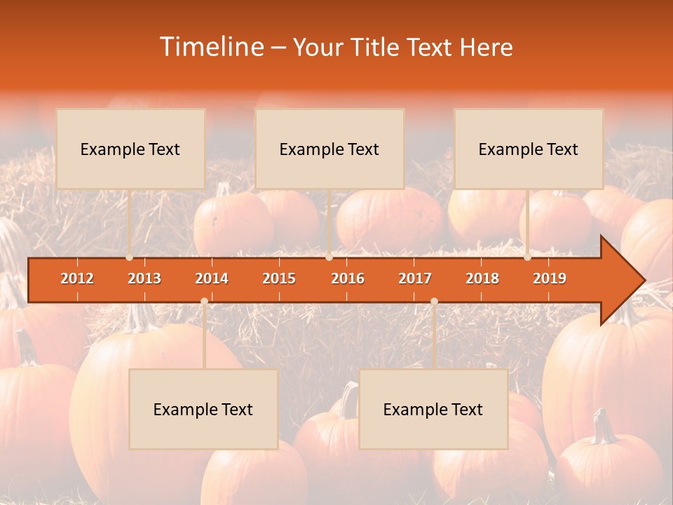 Autumn Pumpkin PowerPoint Template