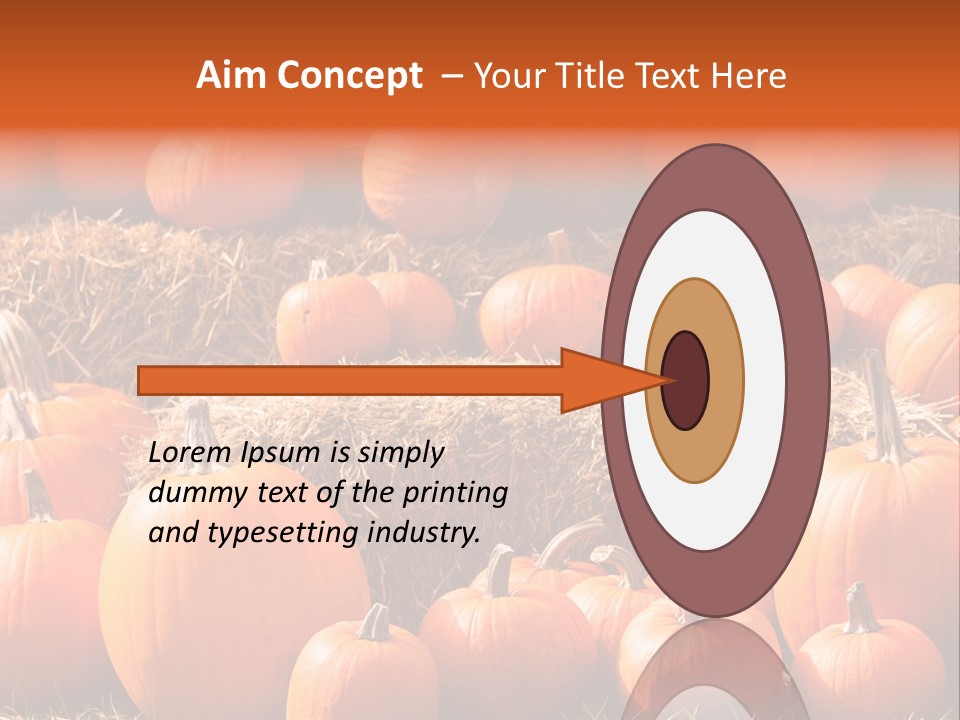 Autumn Pumpkin PowerPoint Template