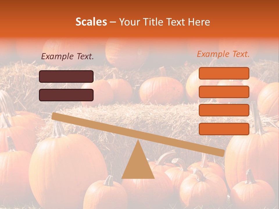 Autumn Pumpkin PowerPoint Template