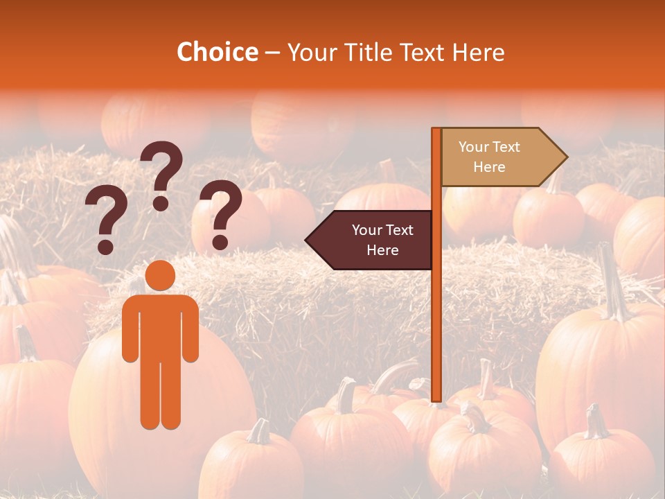 Autumn Pumpkin PowerPoint Template